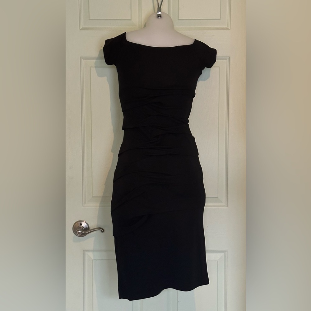 Nicole Miller Black Dress - Picture 4 of 6